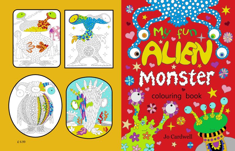 My Fun Alien Monster Colouring Book